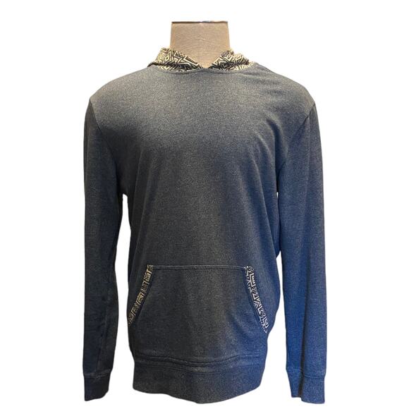 Pacsun Blue Pullover Hoodie Size Medium - Picture 1 of 4